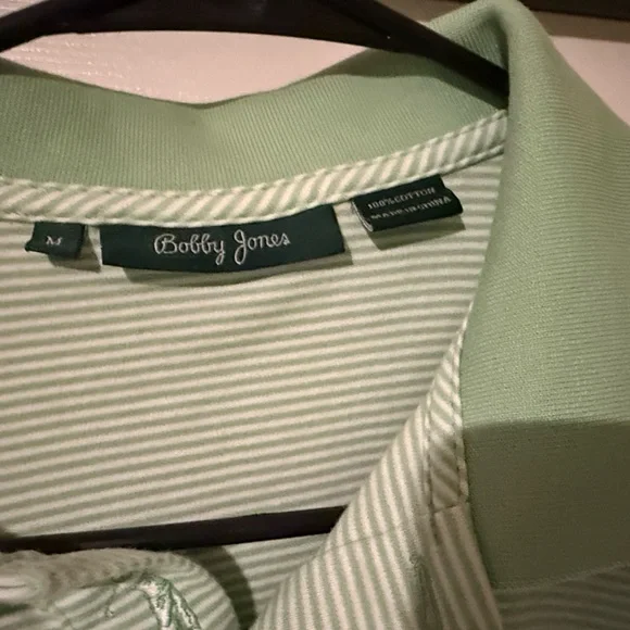 Bobby Jones Light Green Polo Shirt - Picture 2 of 4